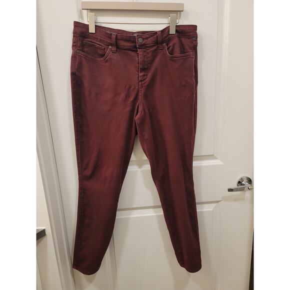 NYDJ Ami Skinny Legging Deep Currant - Picture 2 of 7